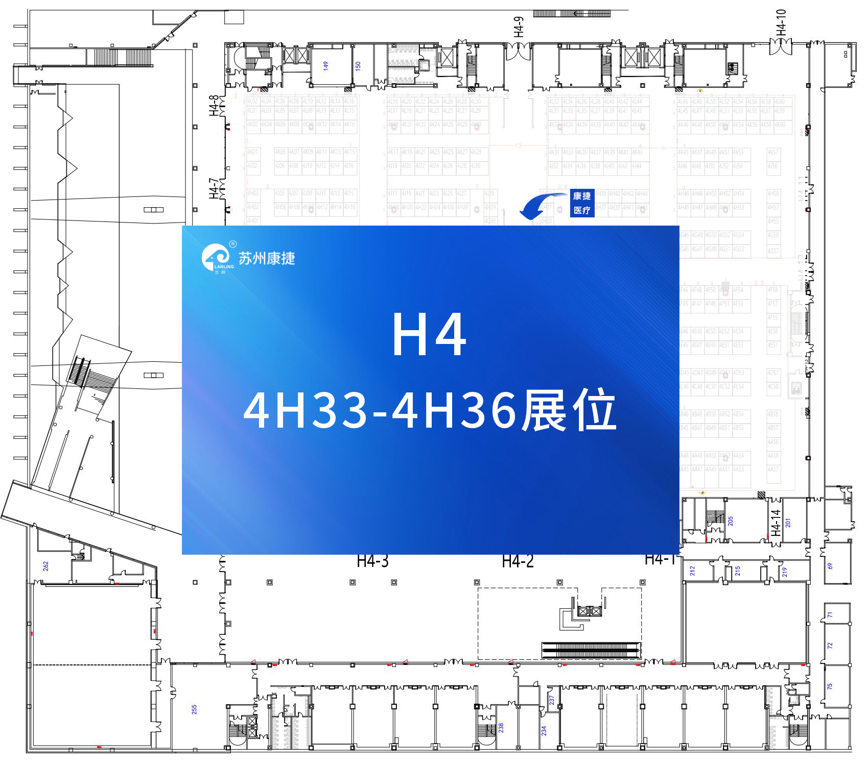展位圖 4號(hào)館(4H33-4H36)_00
